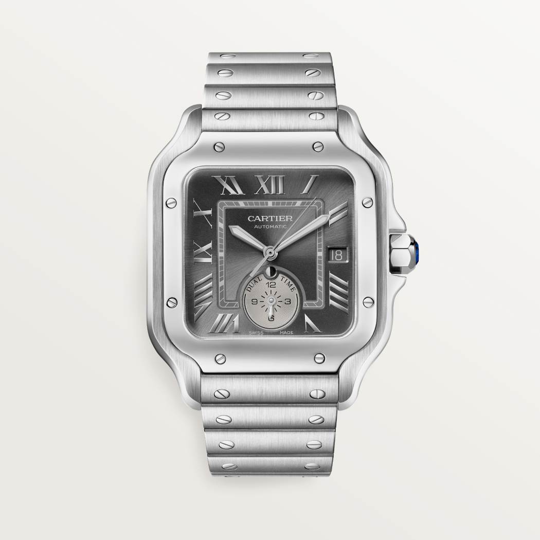 Santos de Cartier腕表  精钢 自动上链