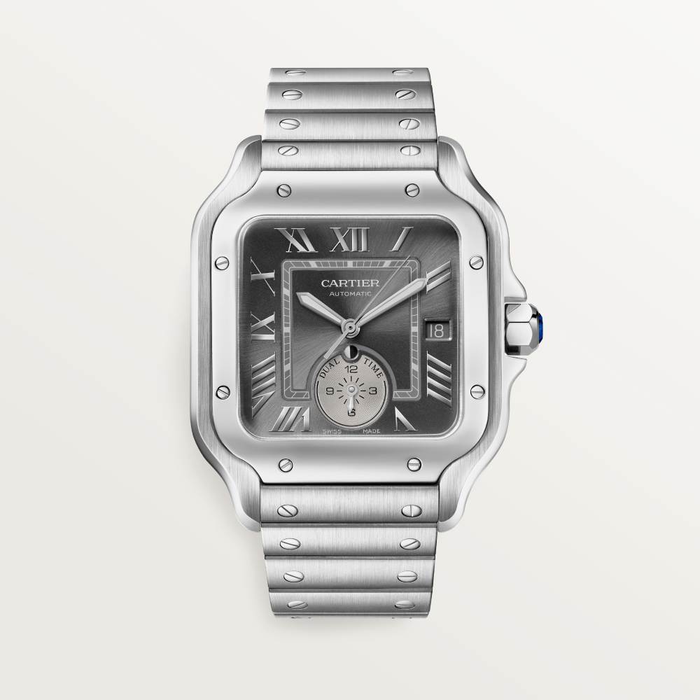 Santos de Cartier腕表  精钢 自动上链