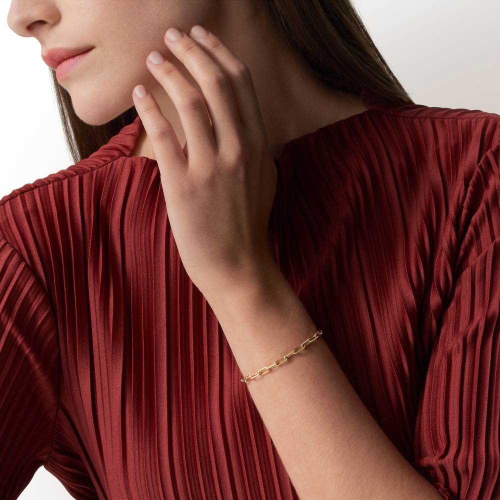 Santos de Cartier手链，小号款 18K黄金