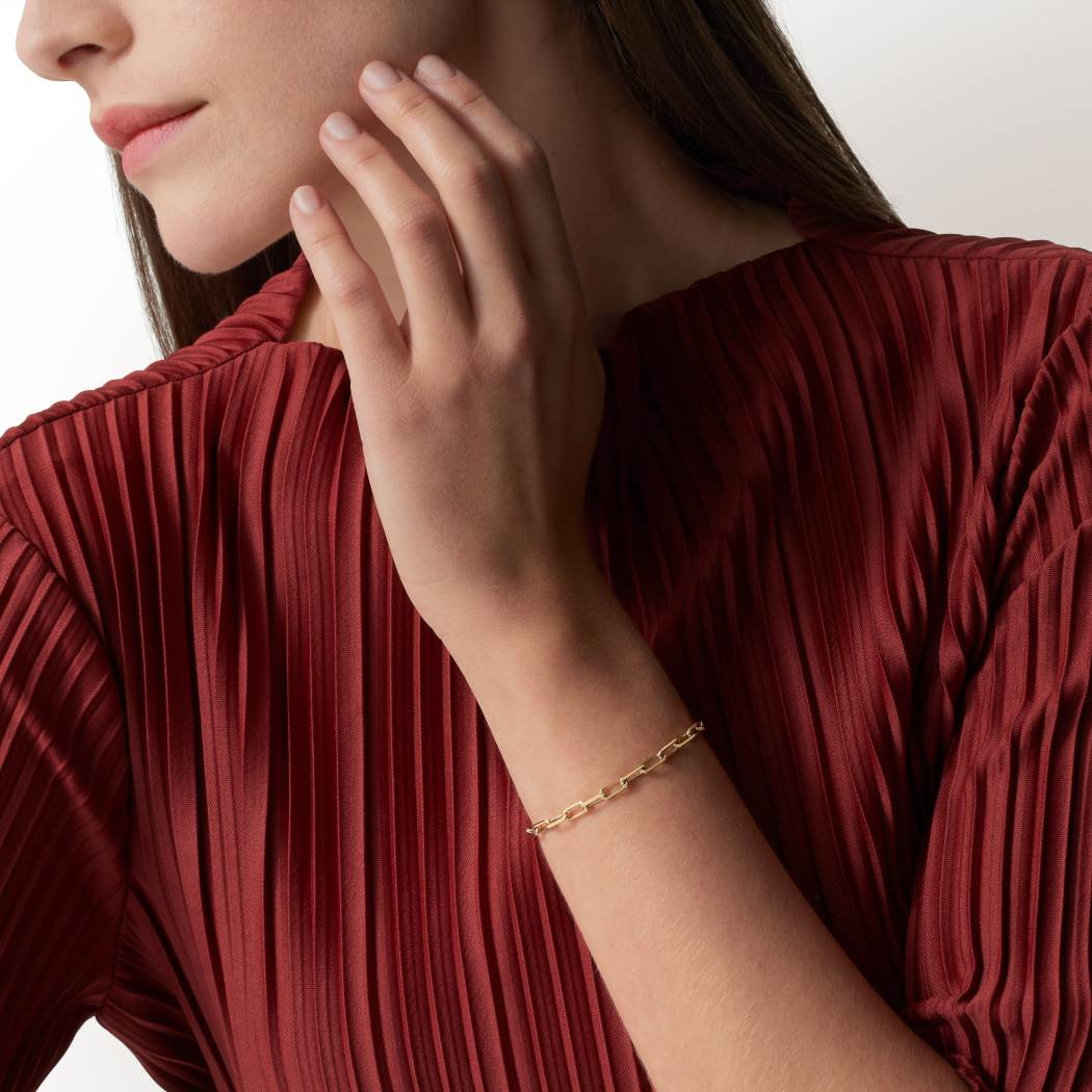 Santos de Cartier手链，小号款 18K黄金