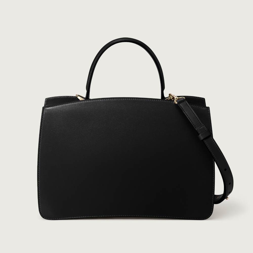 Panthère C系列小号款手袋 黑色 小牛皮