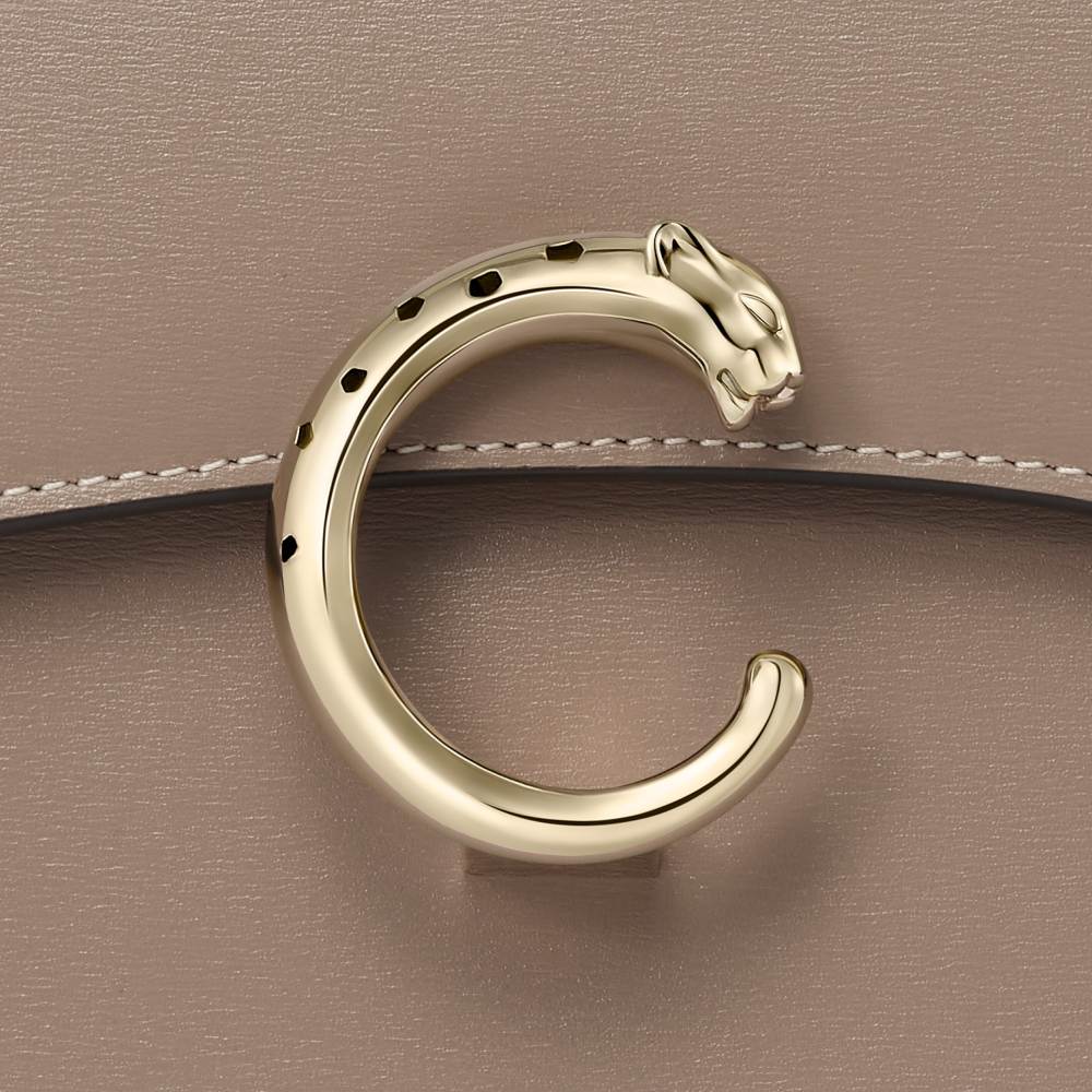 Panthère C系列小号款手袋 粘土色 小牛皮