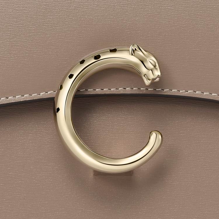 Panthère C系列小号款手袋 粘土色 小牛皮