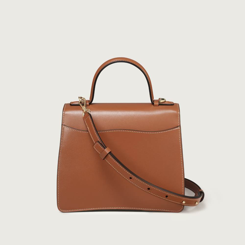 Panthère C系列小号款手袋 淡褐色 小牛皮