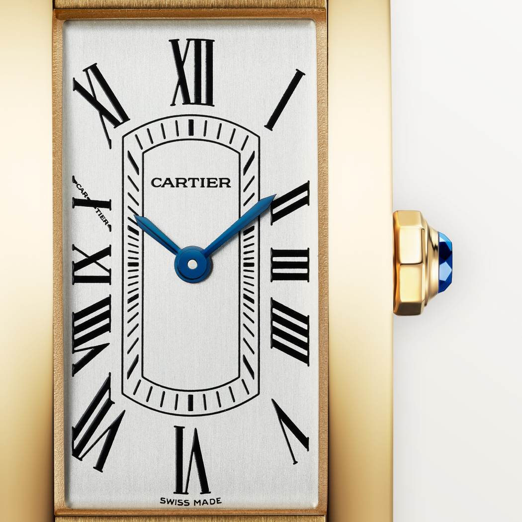Tank Américaine腕表  18K黄金 石英