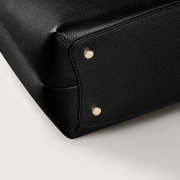 Panthère Double系列小号款手袋 黑色 小牛皮