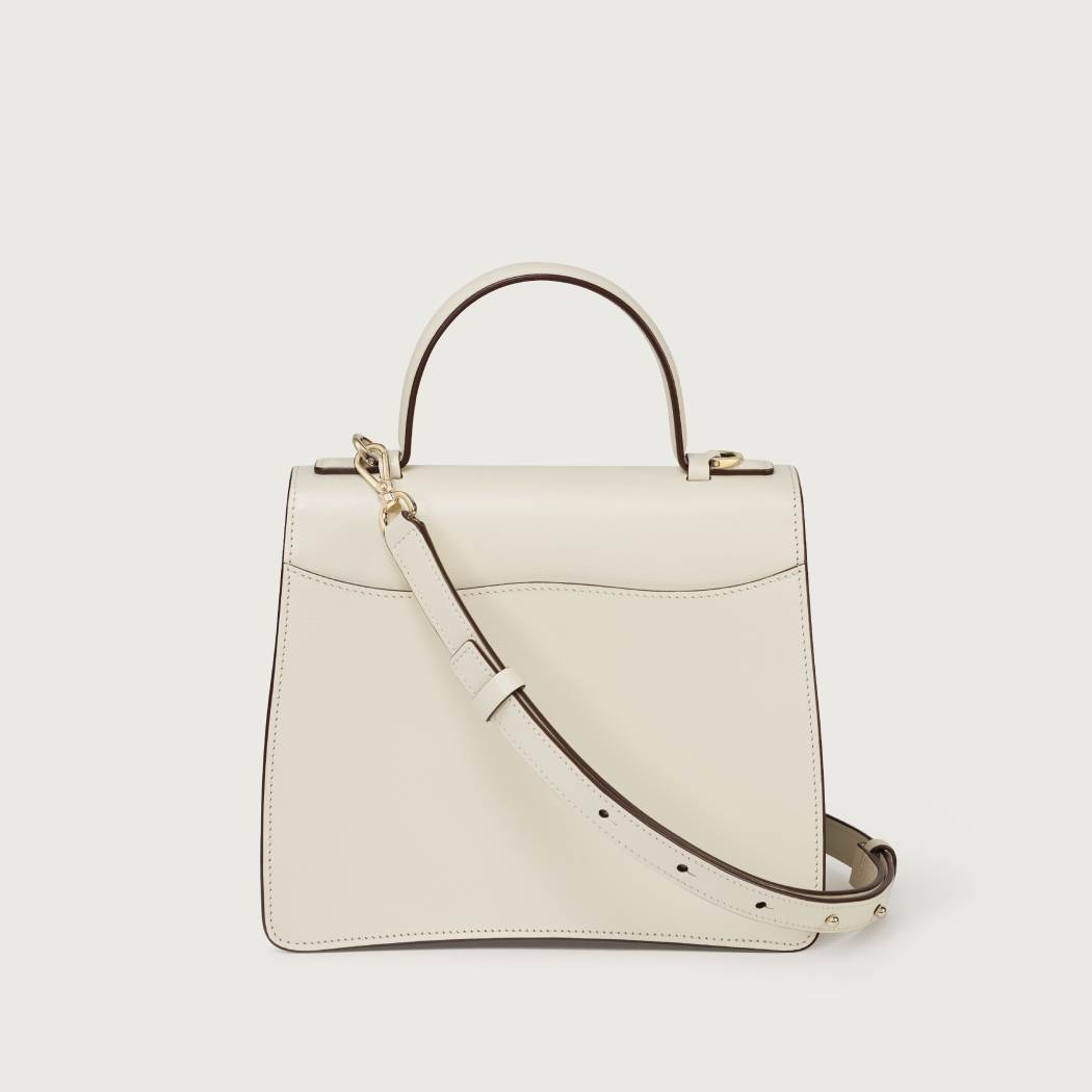 Panthère C系列小号款手袋 盐白色 小牛皮