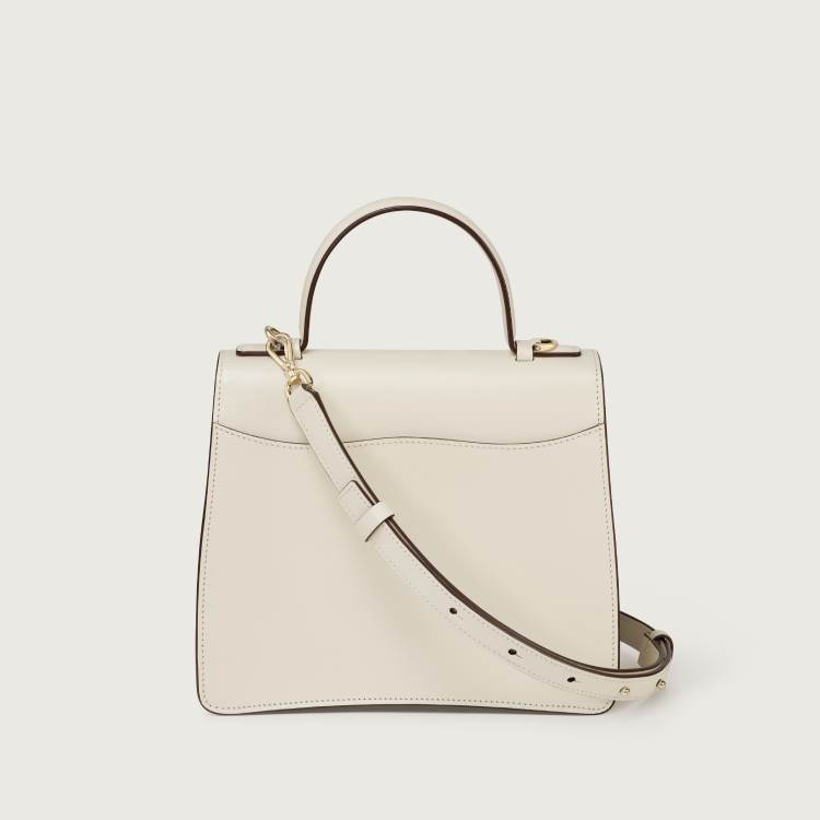 Panthère C系列小号款手袋 盐白色 小牛皮