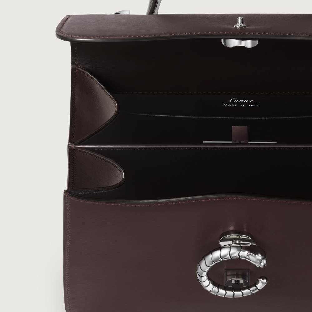 Panthère C系列小号款手袋 棕色 小牛皮