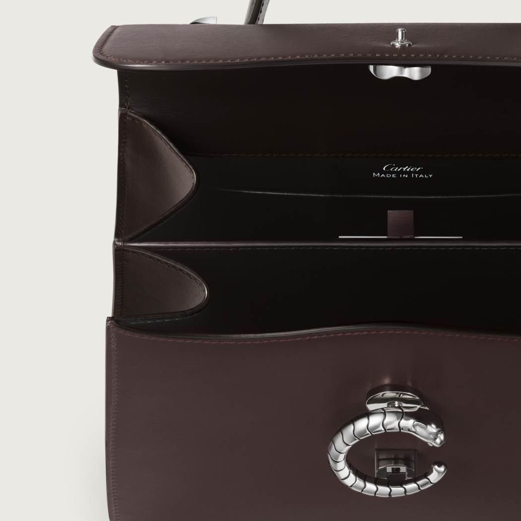 Panthère C系列小号款手袋 棕色 小牛皮