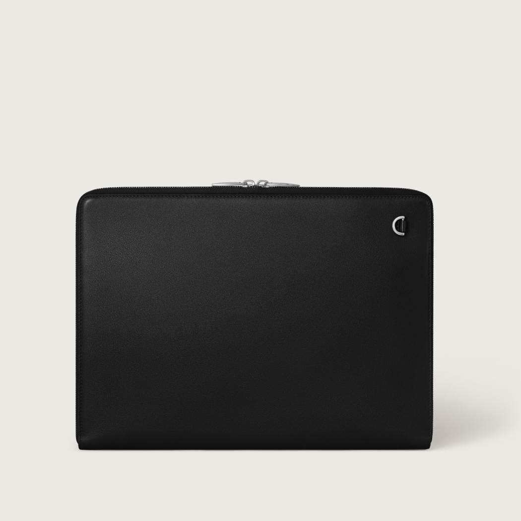 Must系列公文包 黑色 小牛皮