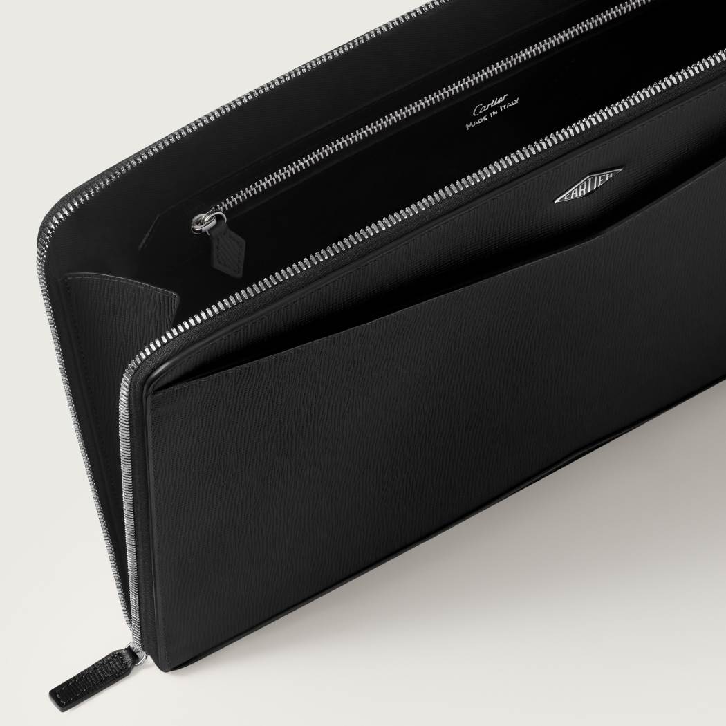 Losange系列公文包 黑色 小牛皮