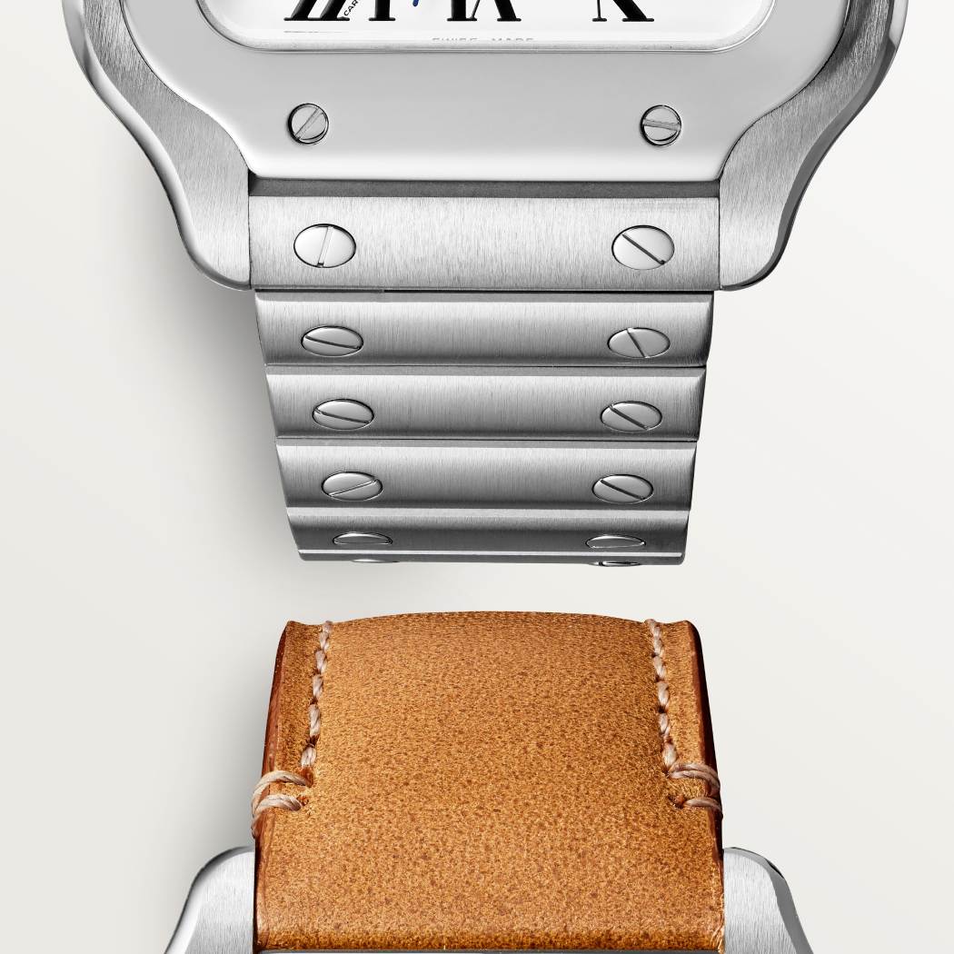 Santos de Cartier腕表  精钢 自动上链