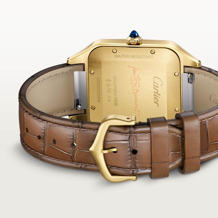 Santos-Dumont腕表  18K黄金 手动上链