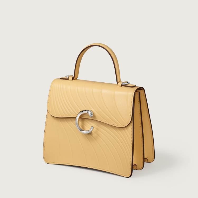 Panthère C系列小号款手袋 Mimosa yellow 小牛皮