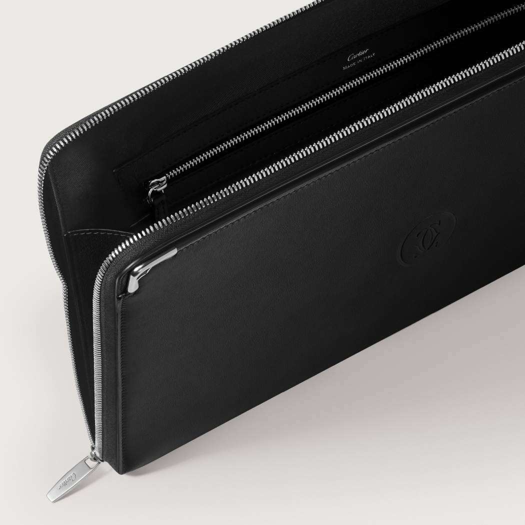 Must系列公文包 黑色 小牛皮