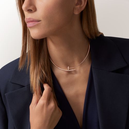 Juste un Clou项链，小号款，倒置镶嵌钻石