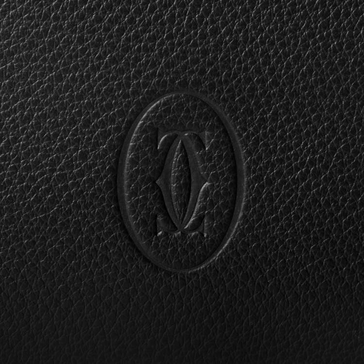 Must系列手拿包 黑色 小牛皮