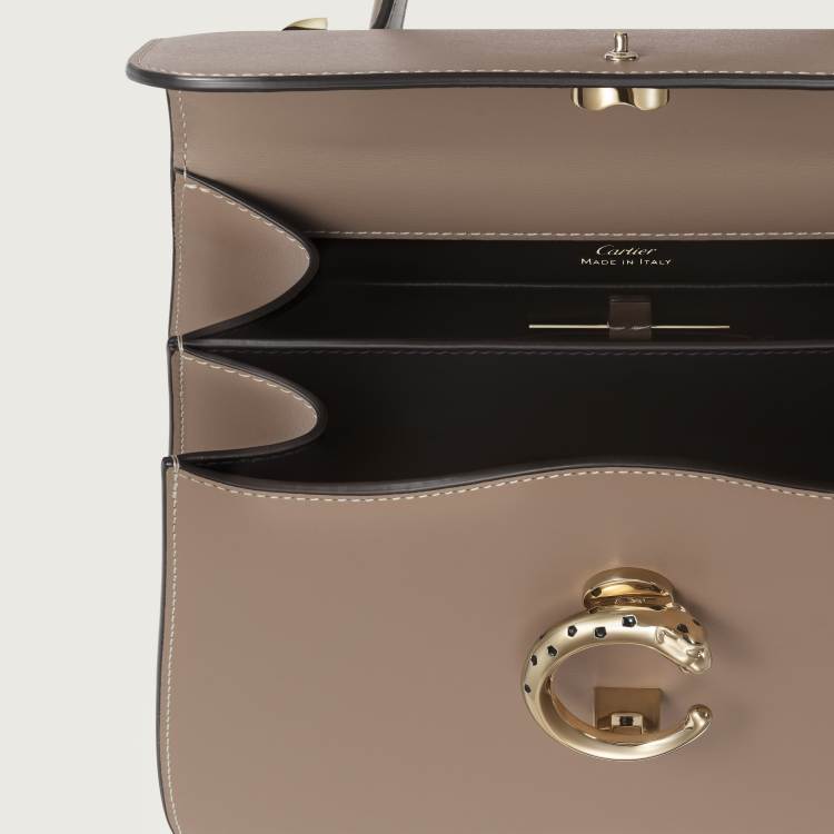 Panthère C系列小号款手袋 粘土色 小牛皮