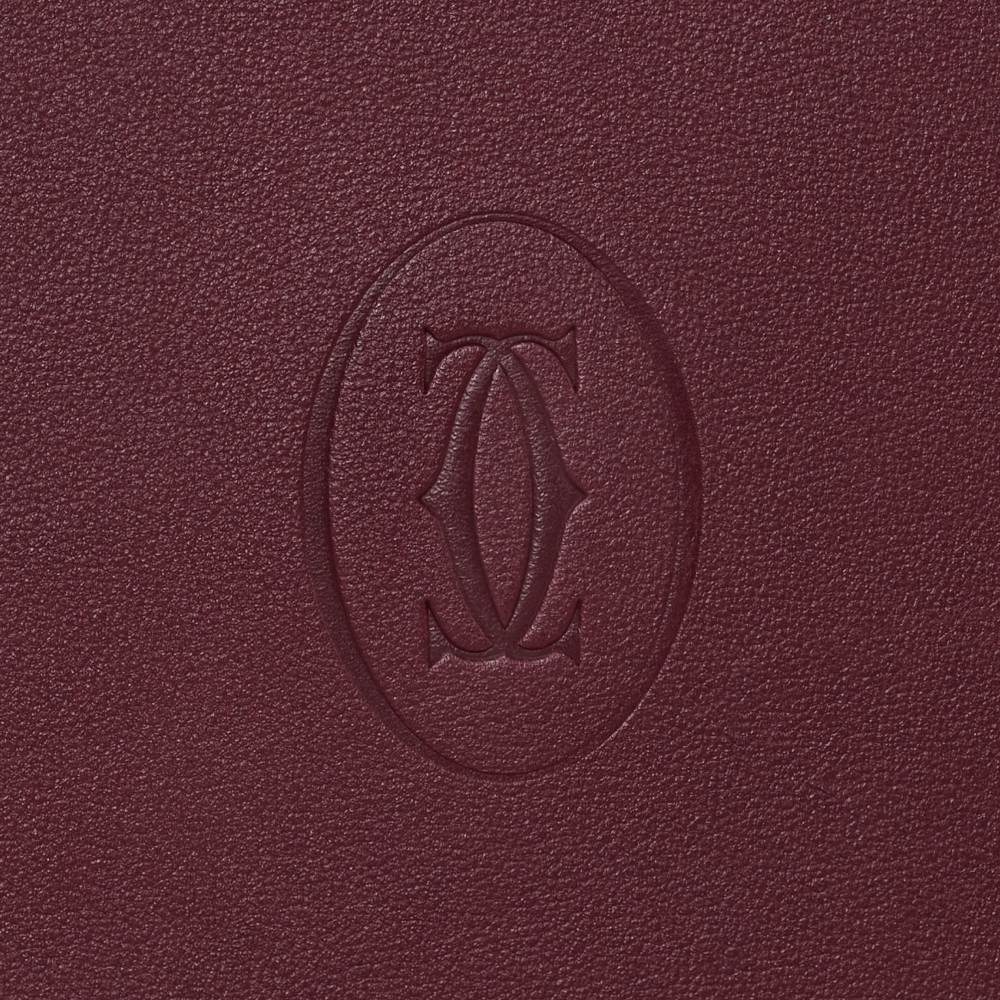 Must系列公文包 酒红色 小牛皮