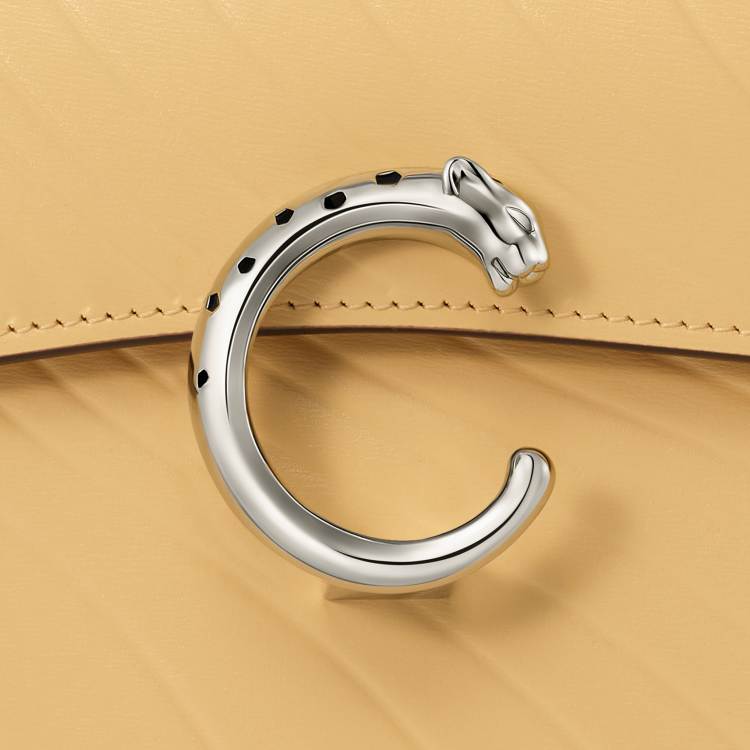 Panthère C系列小号款手袋 Mimosa yellow 小牛皮