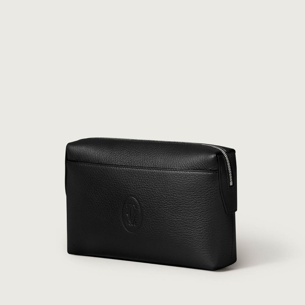 Must系列手拿包 黑色 小牛皮