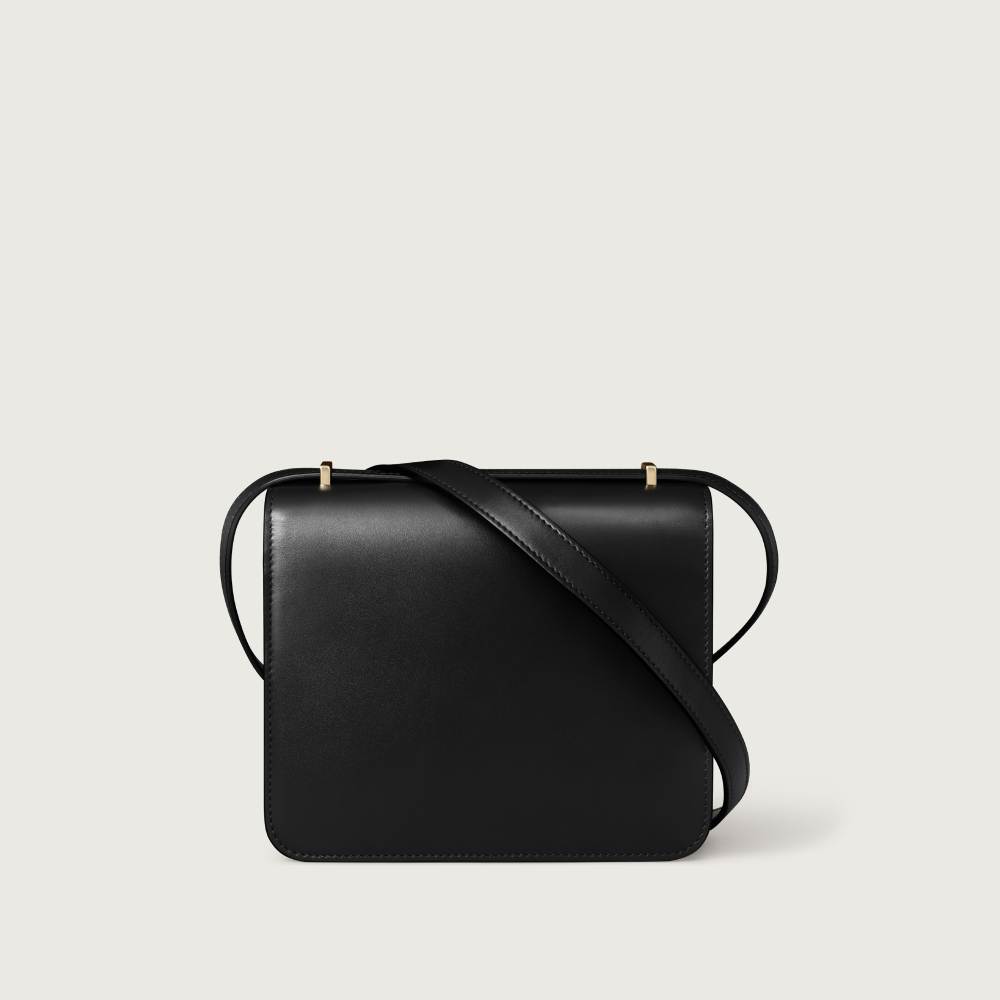 C de Cartier系列迷你款手袋 黑色 小牛皮