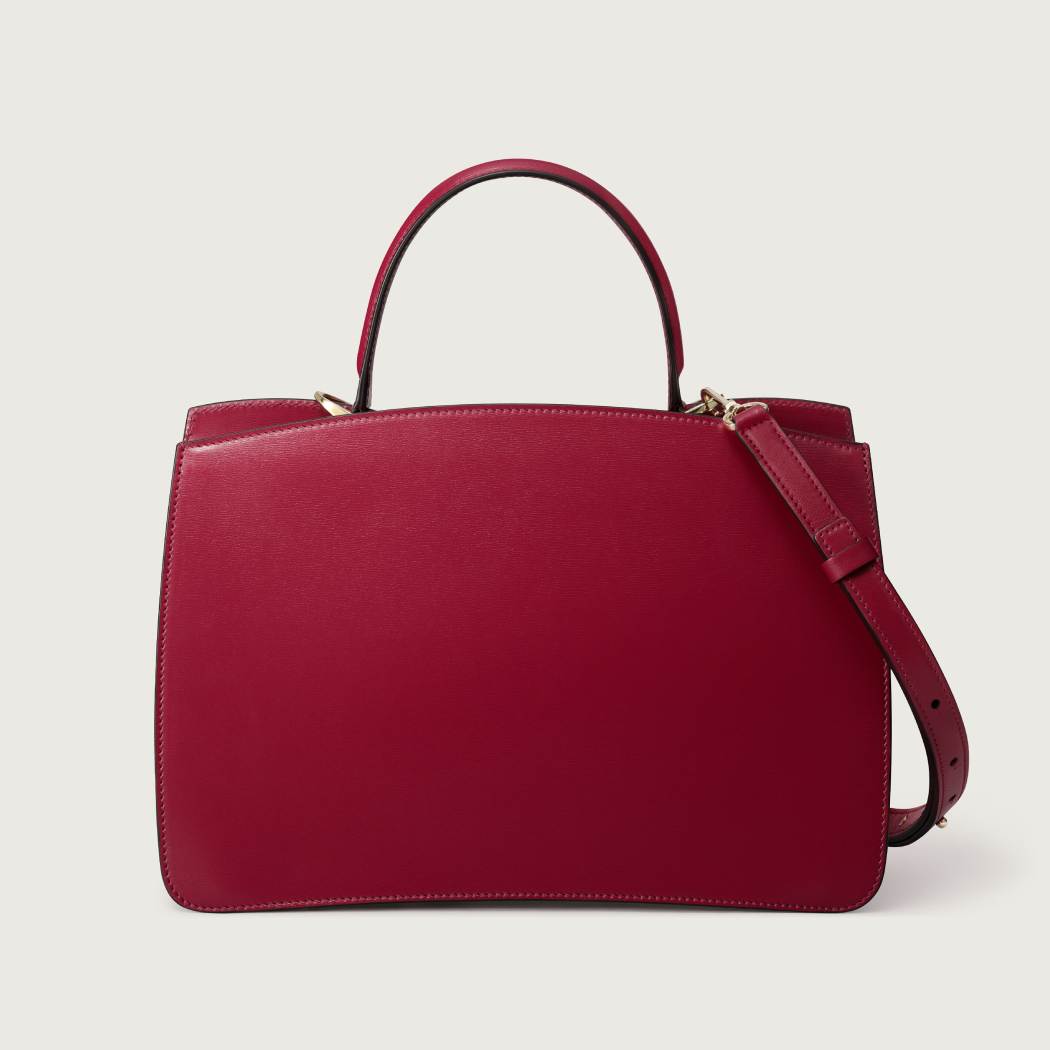 Panthère C系列小号款手袋 樱桃红色 小牛皮