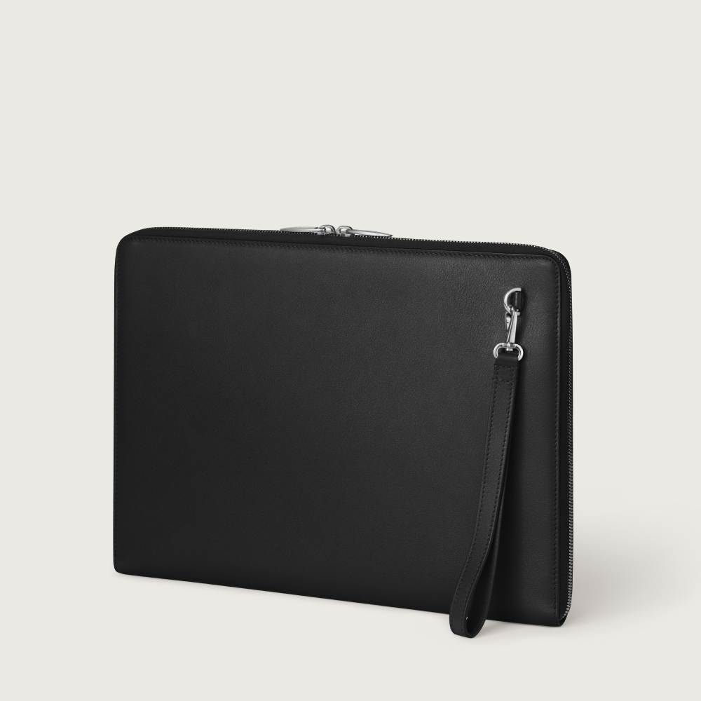 Must系列公文包 黑色 小牛皮