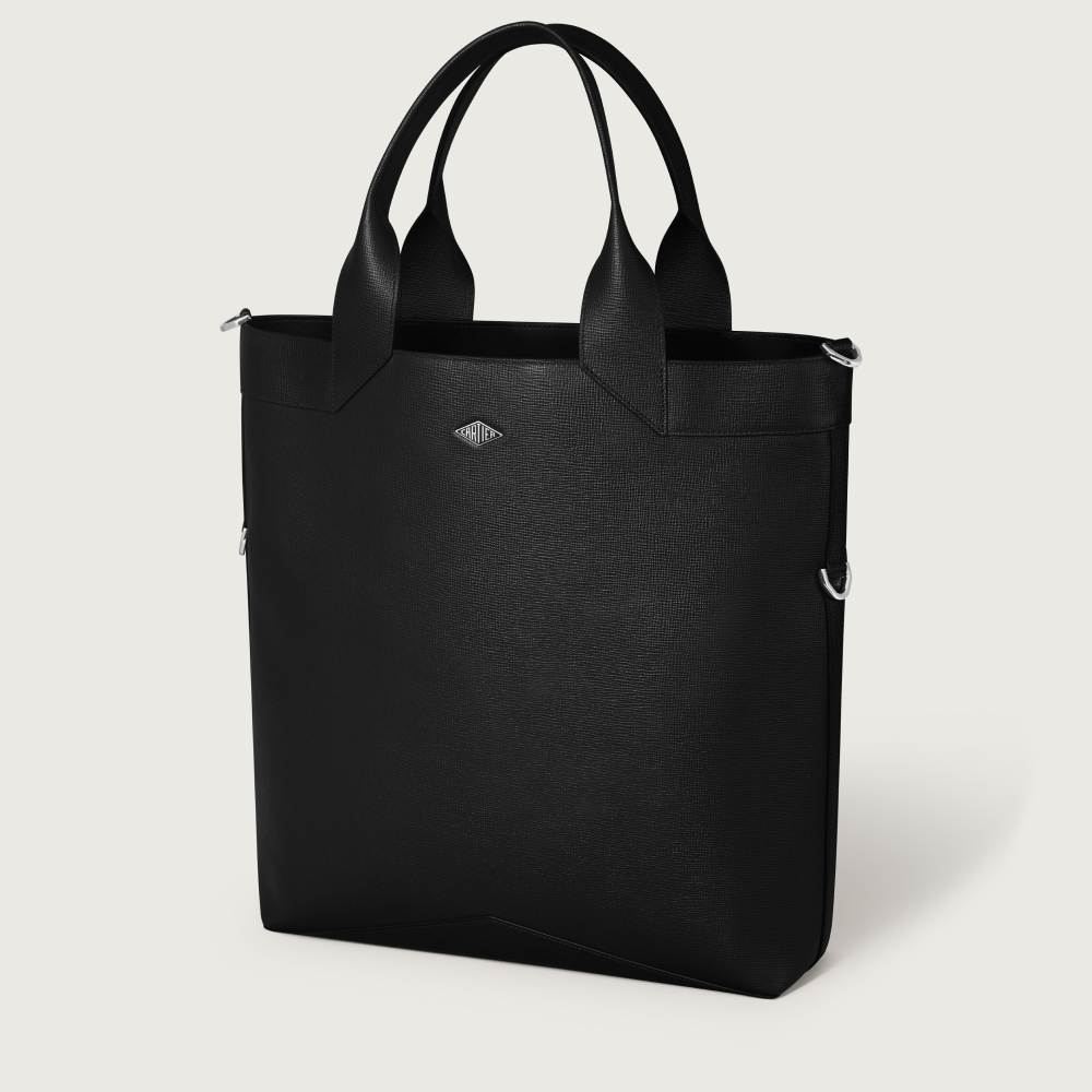 Losange系列小号款托特手袋 黑色 小牛皮