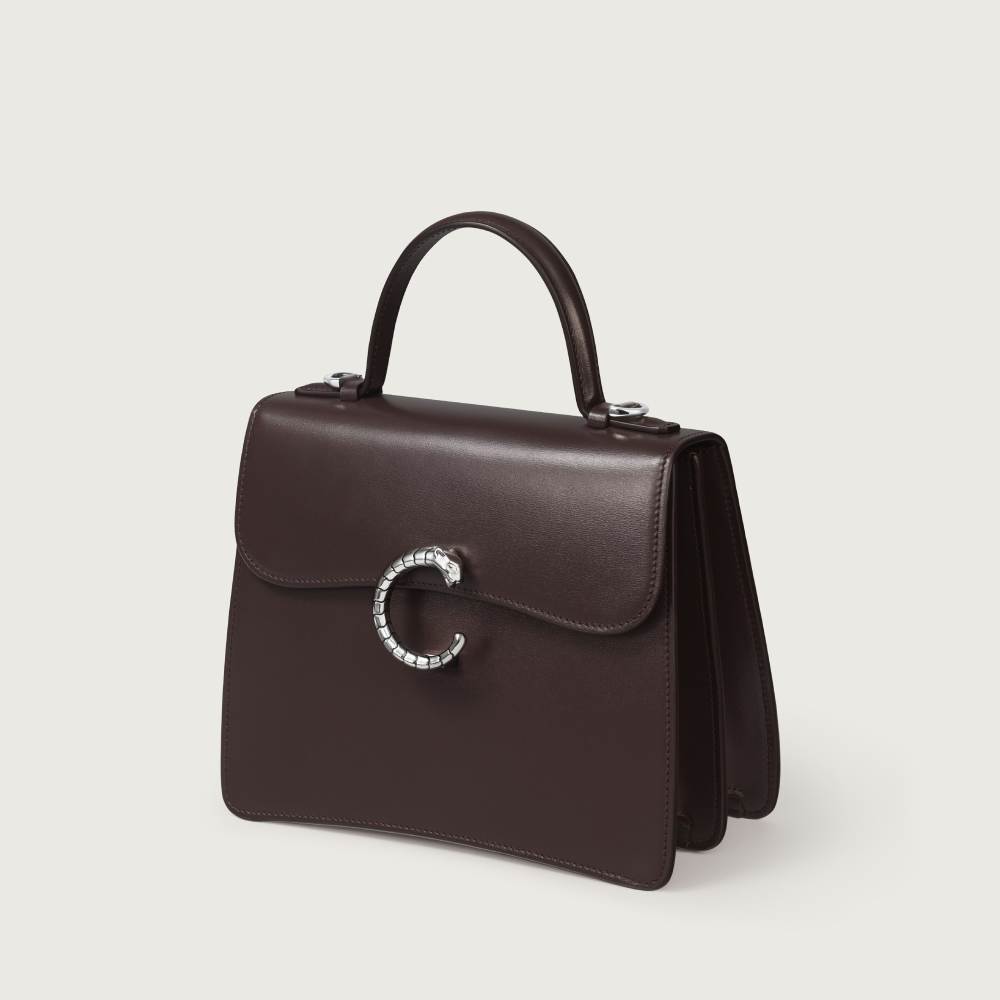 Panthère C系列小号款手袋 棕色 小牛皮