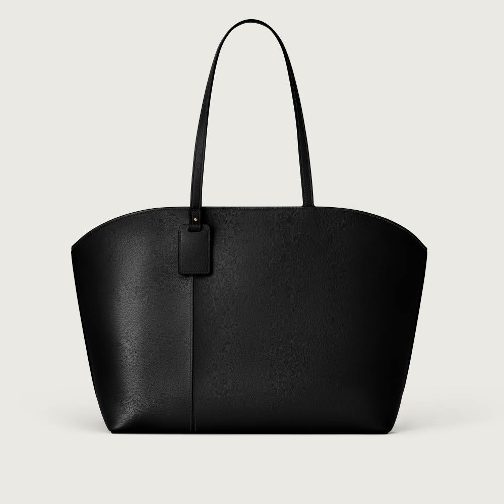 C de Cartier系列托特手袋 黑色 小牛皮