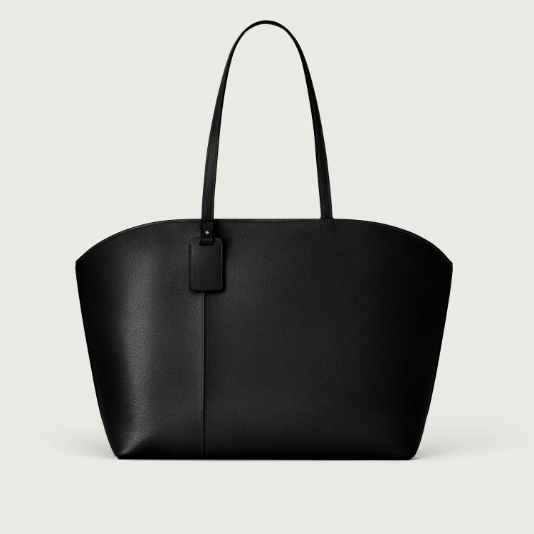 C de Cartier系列托特手袋 黑色 小牛皮