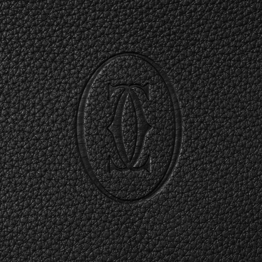 Must系列大号款手拿包 黑色 小牛皮