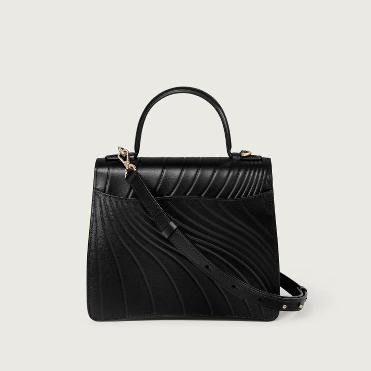 Panthère C系列小号款手袋 黑色 小牛皮