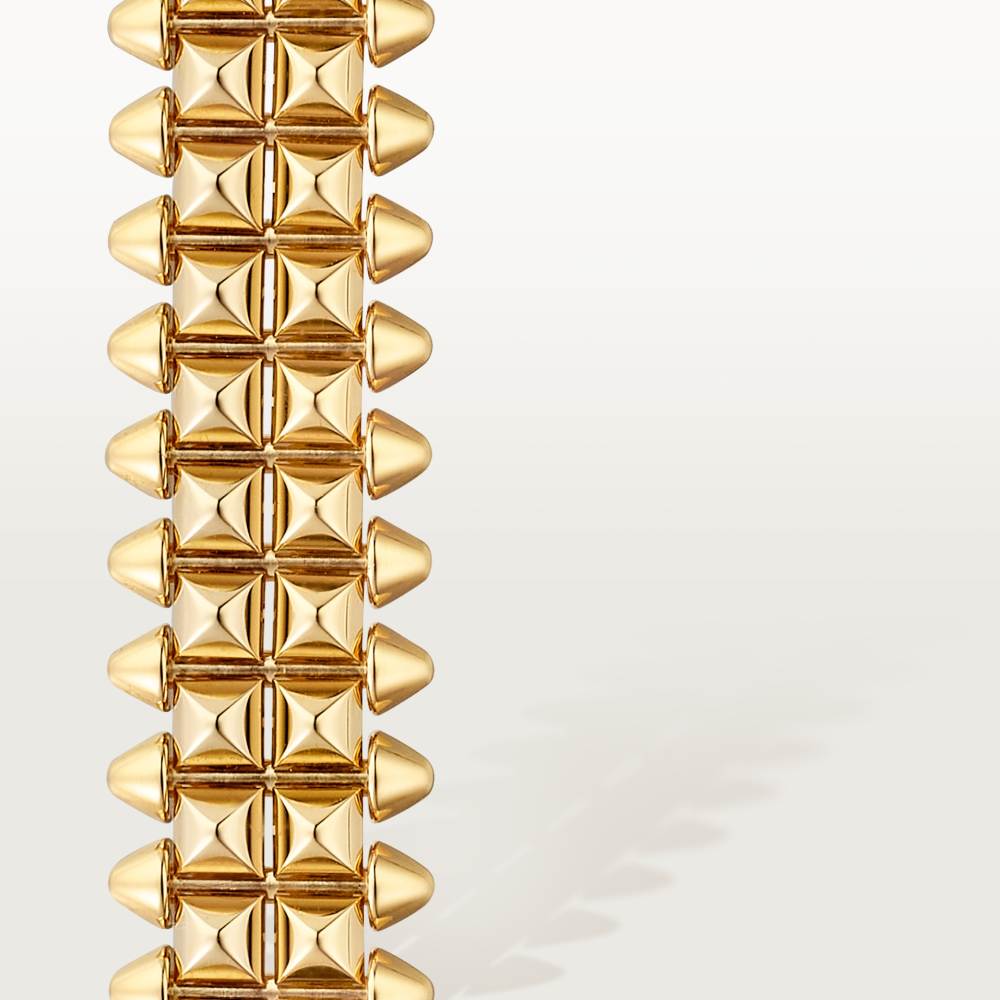 Clash de Cartier手链，双排款 18K黄金