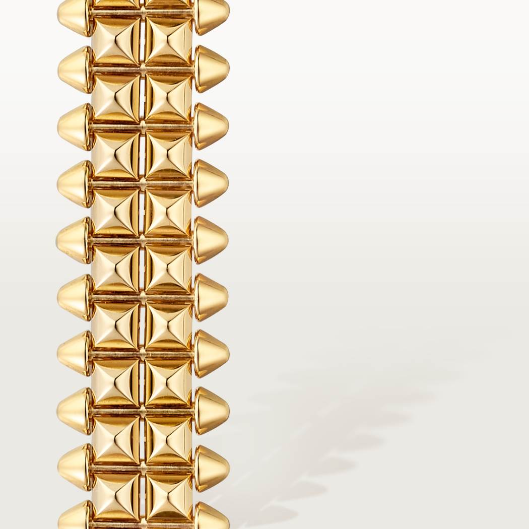 Clash de Cartier手链，双排款 18K黄金