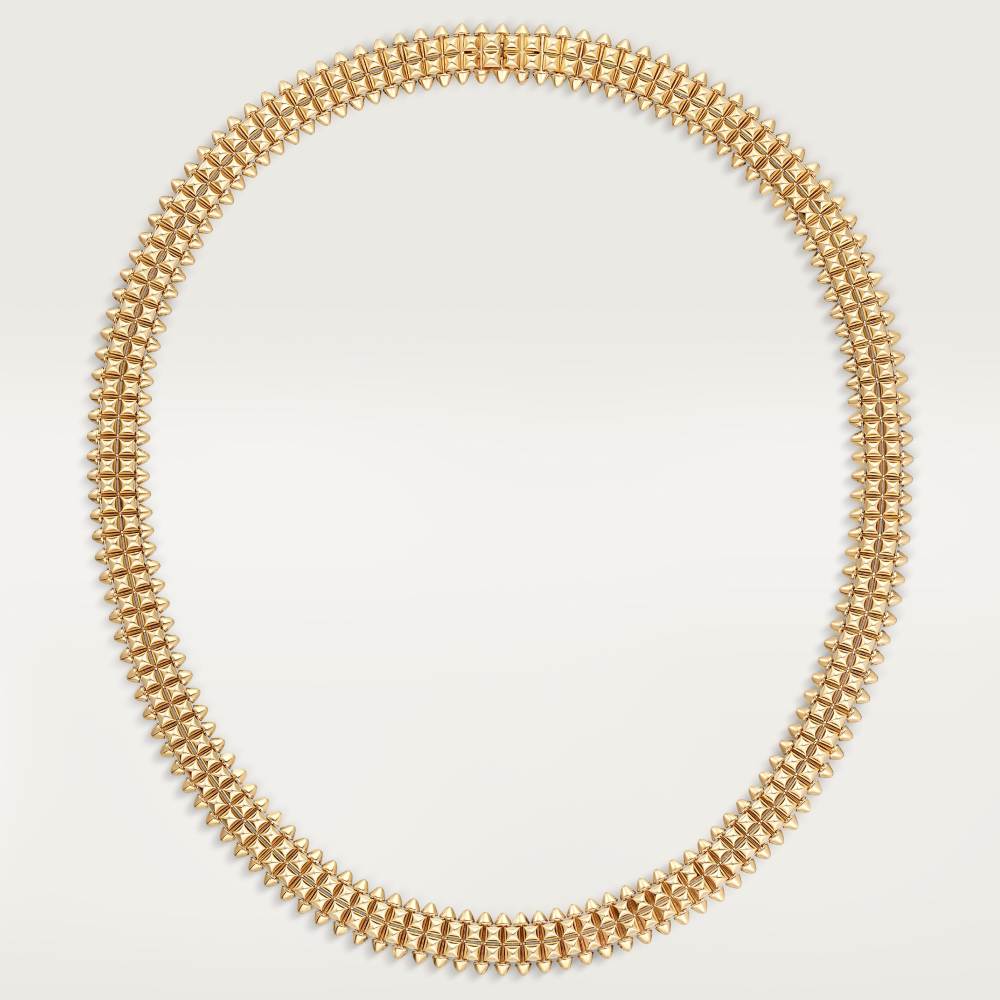 Clash de Cartier项链，双排款 18K黄金