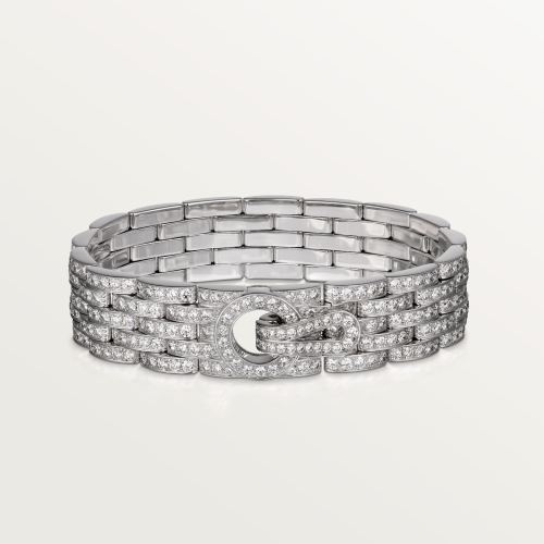 Agrafe手链，铺镶钻石 