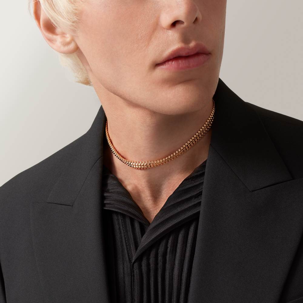 Clash de Cartier项链，双排款 18K黄金