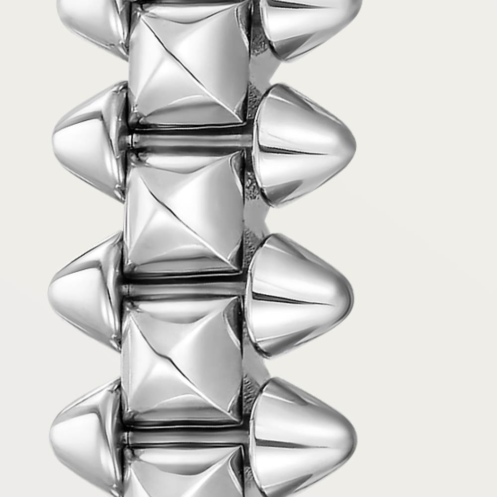 Clash de Cartier手镯，小号款  18K白金