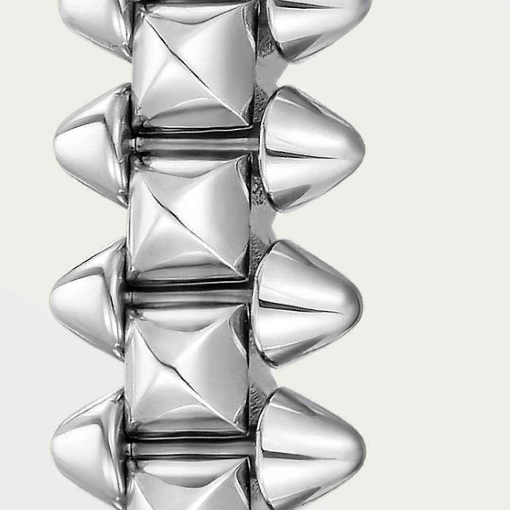 Clash de Cartier手镯，小号款  18K白金