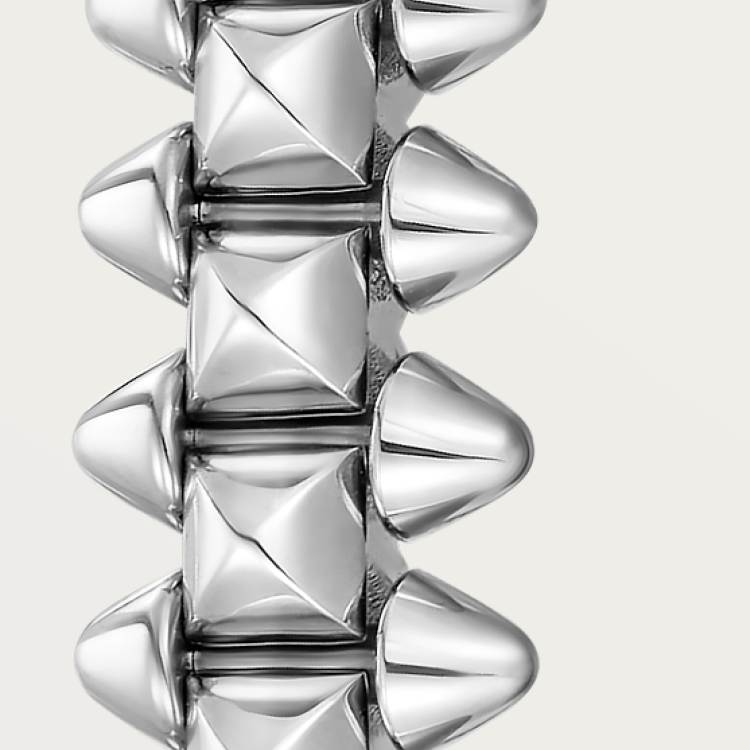 Clash de Cartier手镯，小号款  18K白金