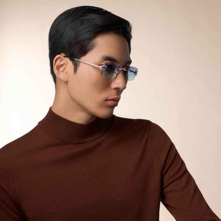 经典C字装饰太阳眼镜