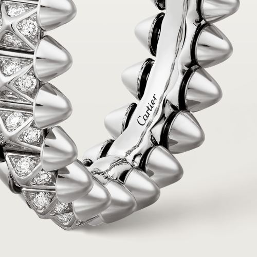 Clash de Cartier戒指，小号款，铺镶钻石