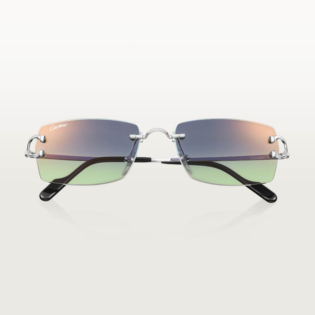 经典C字装饰太阳眼镜