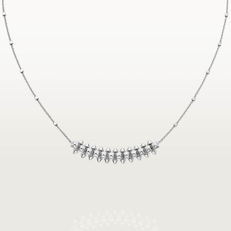 Clash de Cartier吊坠项链，中号款  18K白金