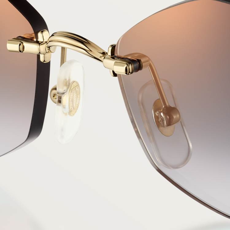 经典C字装饰太阳眼镜