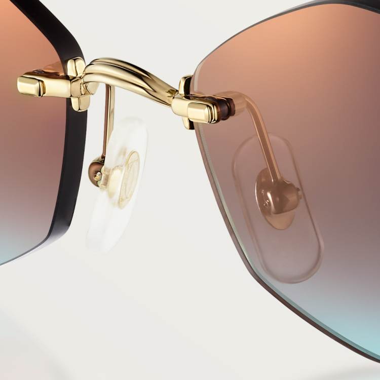 经典C字装饰太阳眼镜