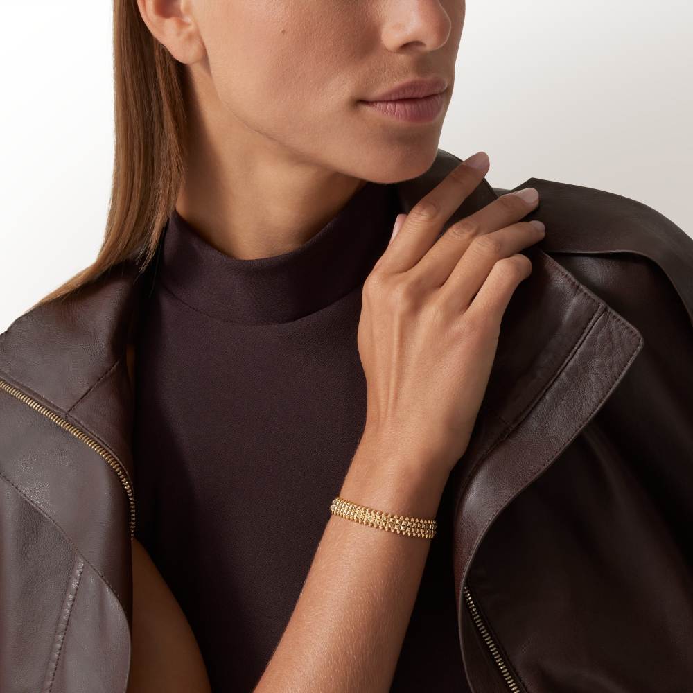 Clash de Cartier手链，双排款 18K黄金